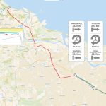 Correction to the cycling route